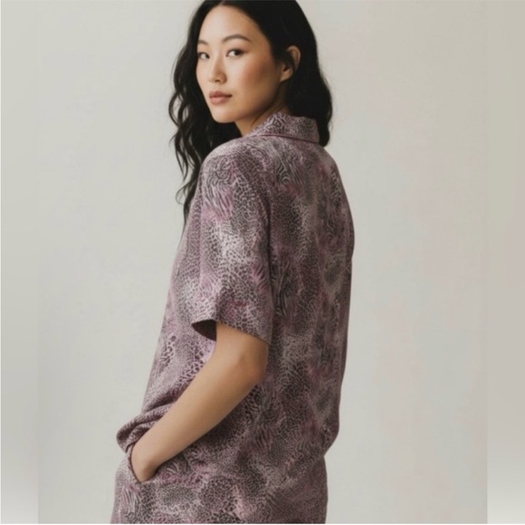 NWT Skims Sleep set short sleeve Animal Print - Picture 4 of 11